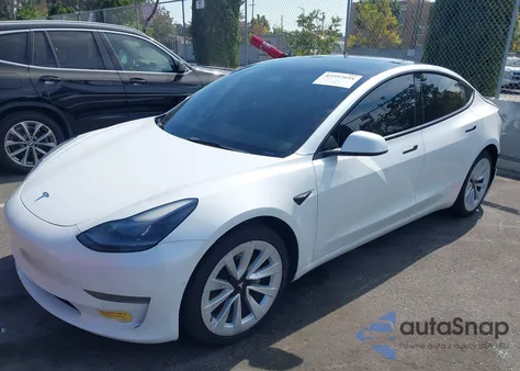 2022 Tesla Model 3 Rear-Wheel Drive из США, поврежденный, VIN 5YJ3E1EA7NF297637